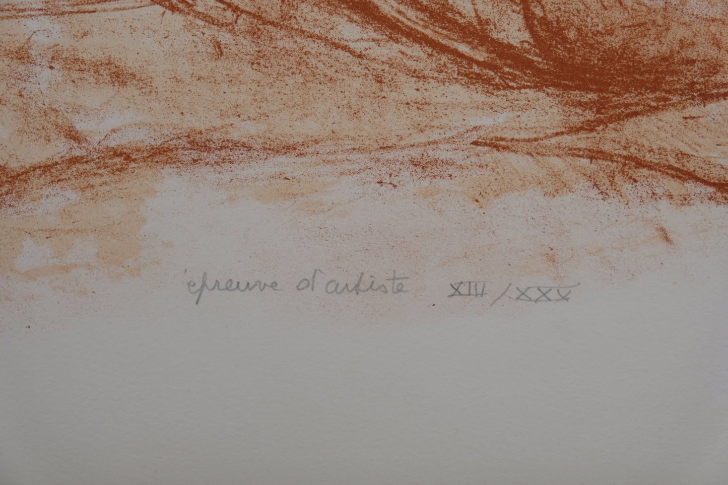 Guily JOFFRIN : Nu allongé - Lithographie originale signée