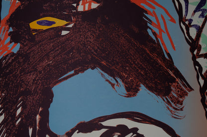 Pierre ALECHINSKY : Expo 1977 - Lithographie originale