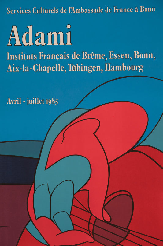 Valerio ADAMI : Jazz - Lithographie originale