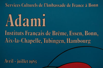 Valerio ADAMI : Jazz - Lithographie originale