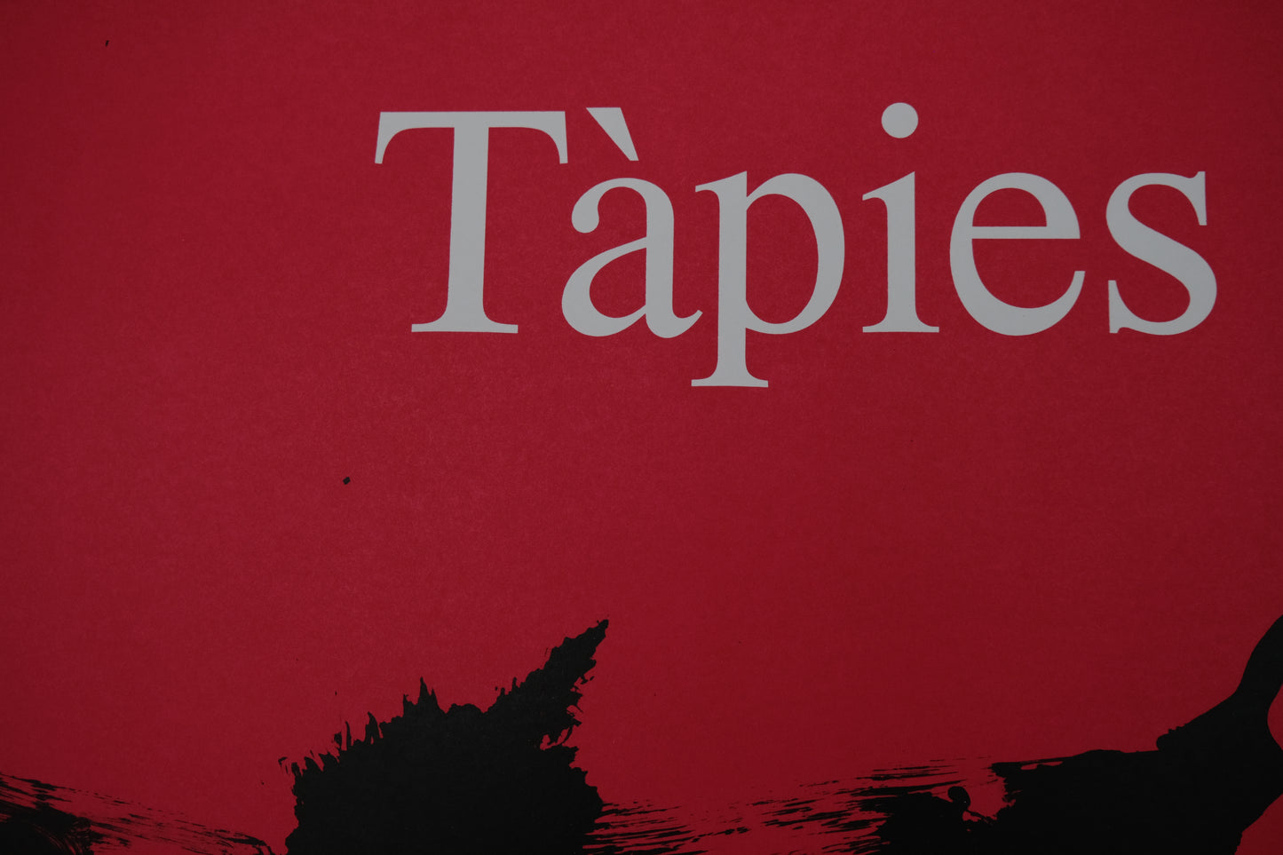 Antoni TAPIES : Expo 1990 - Lithographie originale