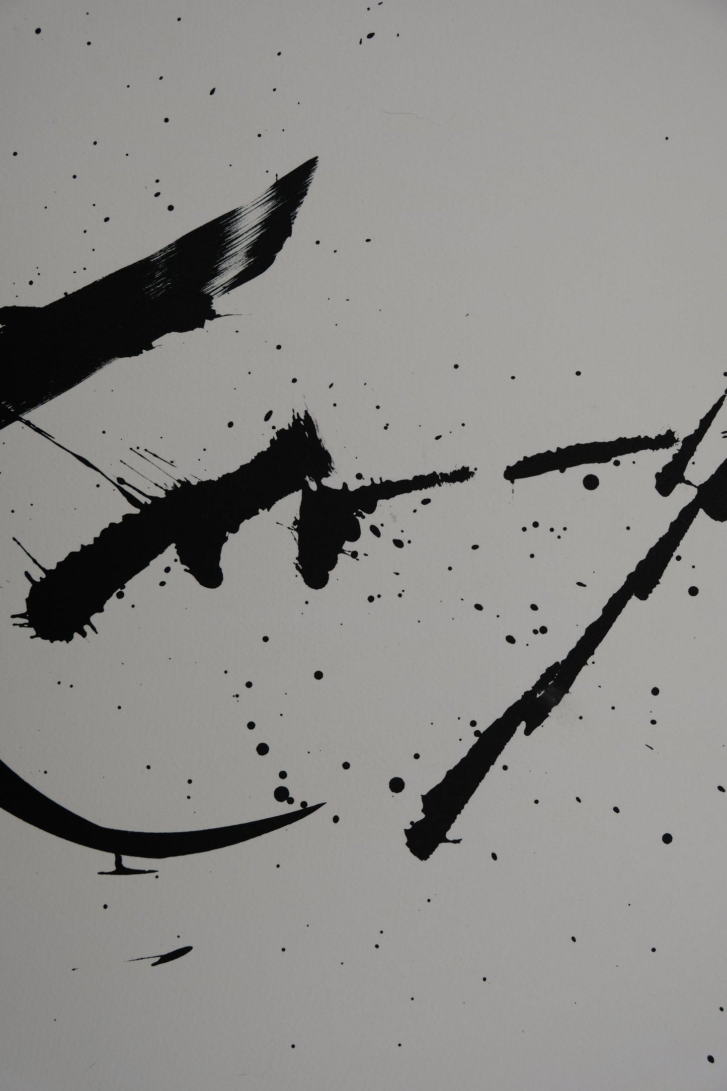Jean MIOTTE : Composition abstraite - Lithographie originale signée BAT