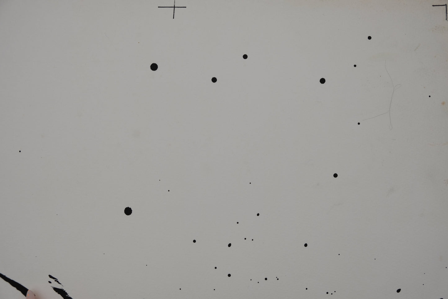 Jean MIOTTE : Composition abstraite - Lithographie originale signée BAT