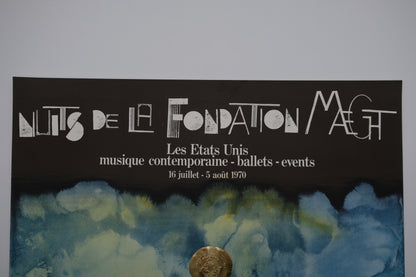 Saul STEINBERG : Nuits de la Fondation Maeght - Lithographie originale