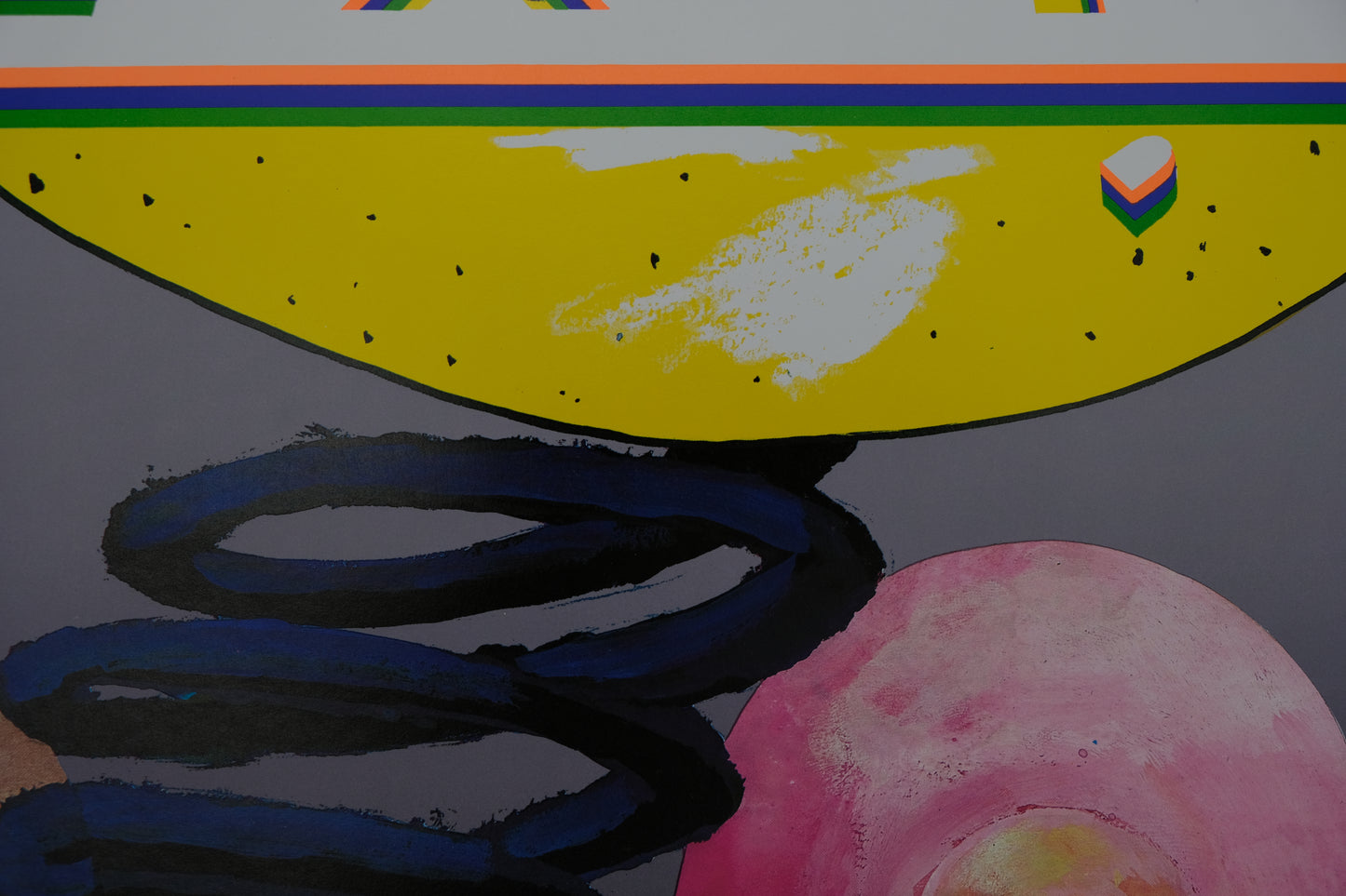 GRAPUS : Mickey Mouse pop art - Affiche originale signée