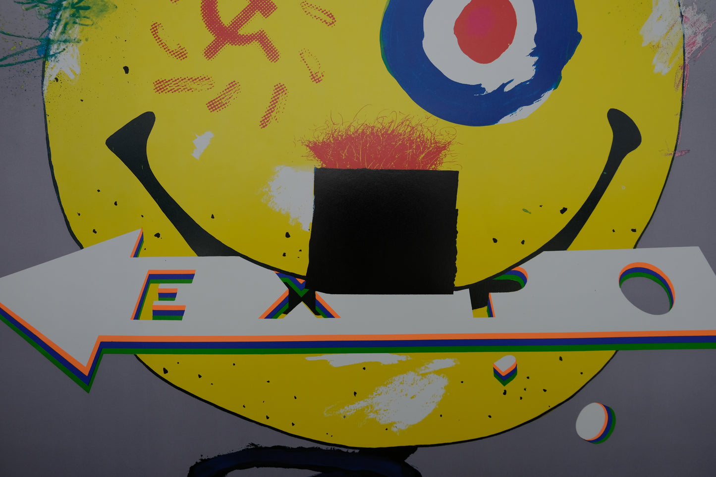 GRAPUS : Mickey Mouse pop art - Affiche originale signée