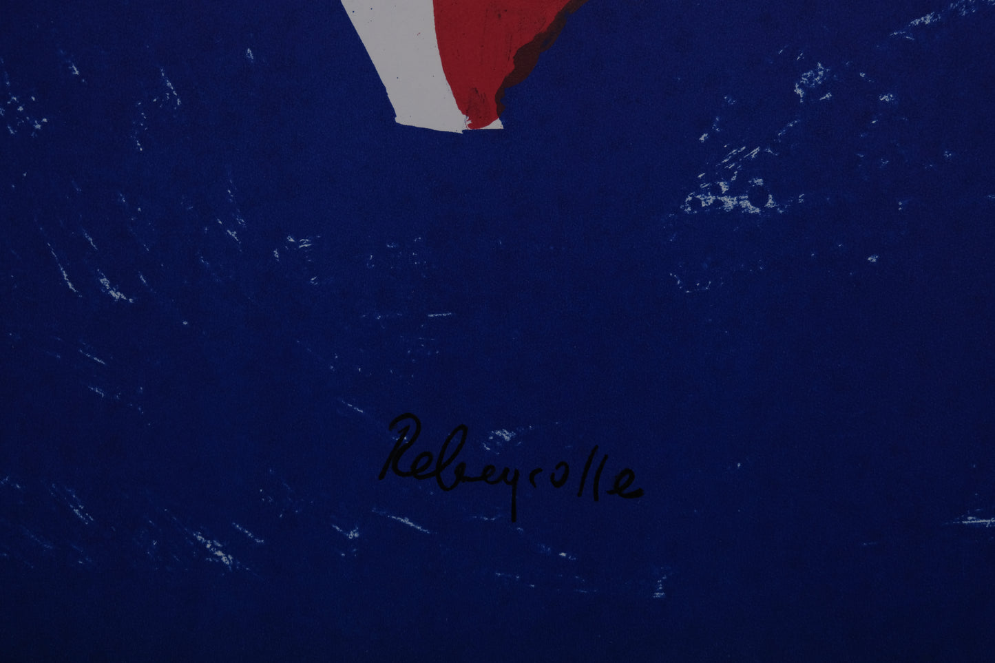 Paul REBEYROLLE : Mai 68 - Linogravure originale signée