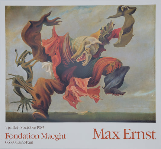 Max ERNST : L'ange du foyer - Affiche originale