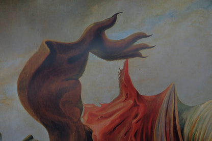 Max ERNST : L'ange du foyer - Affiche originale