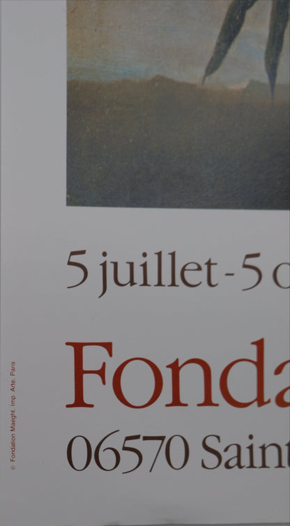 Max ERNST : L'ange du foyer - Affiche originale