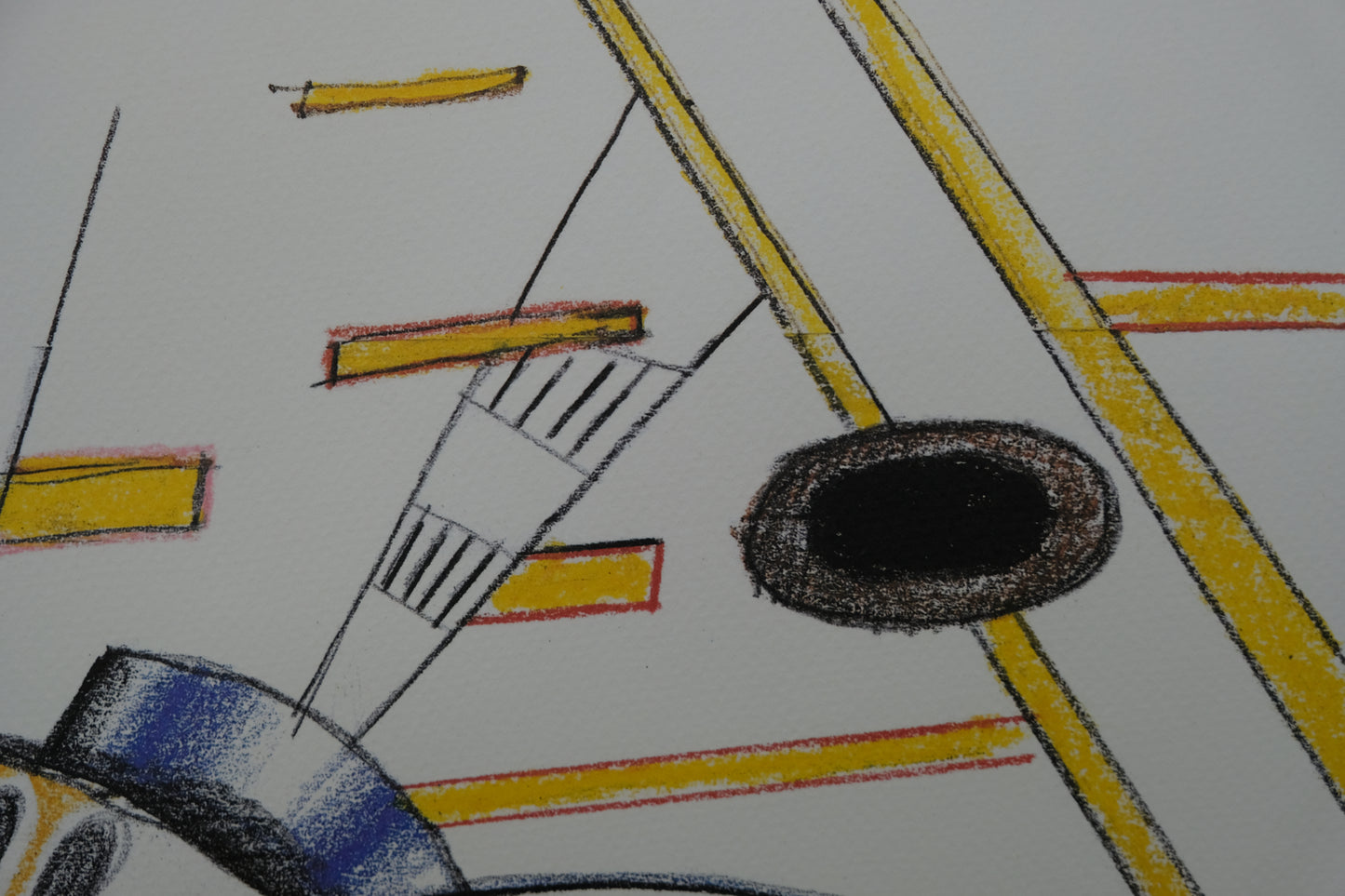 Saul STEINBERG : Union Square - Affiche originale