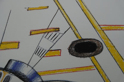 Saul STEINBERG : Union Square - Affiche originale