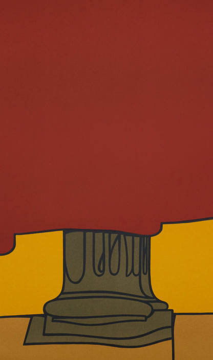 Valerio ADAMI : Charleroi - Lithographie originale
