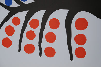 Alexander CALDER : Arbre heureux - Affiche originale signée