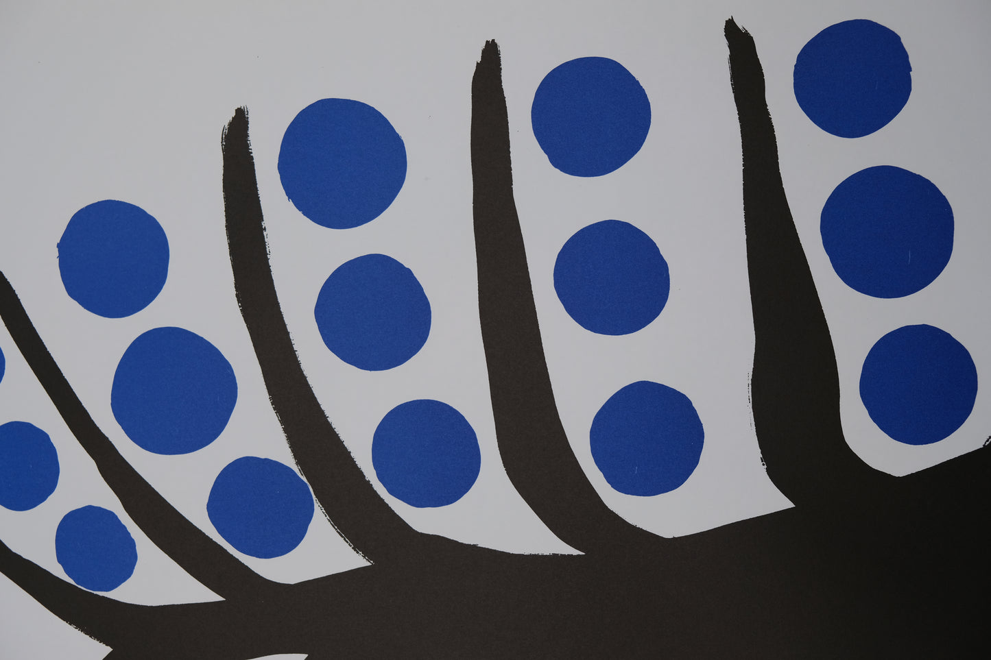 Alexander CALDER : Arbre heureux - Affiche originale signée