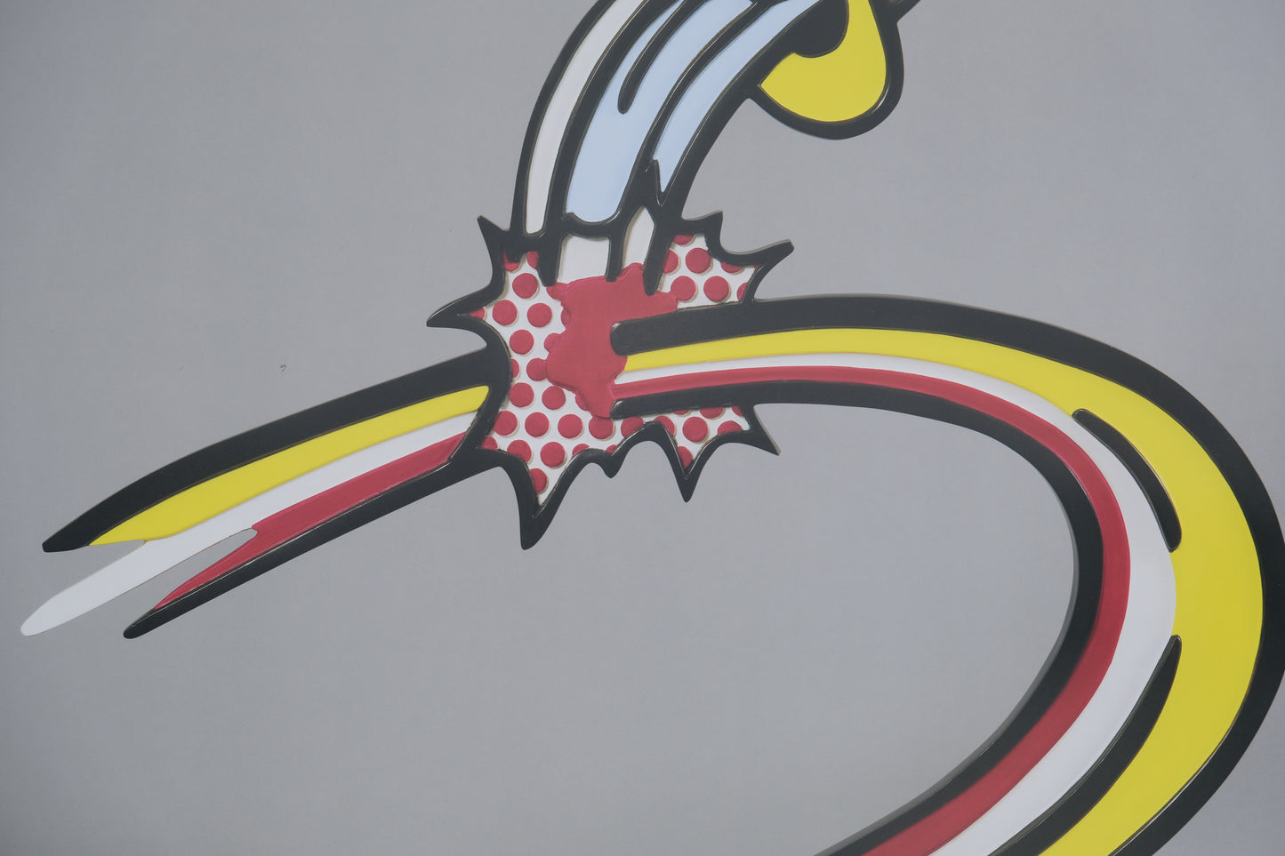 Roy LICHTENSTEIN : Coup de Chapeau - Affiche originale en couleurs