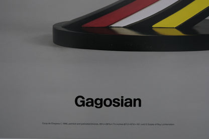 Roy LICHTENSTEIN : Coup de Chapeau - Affiche originale en couleurs