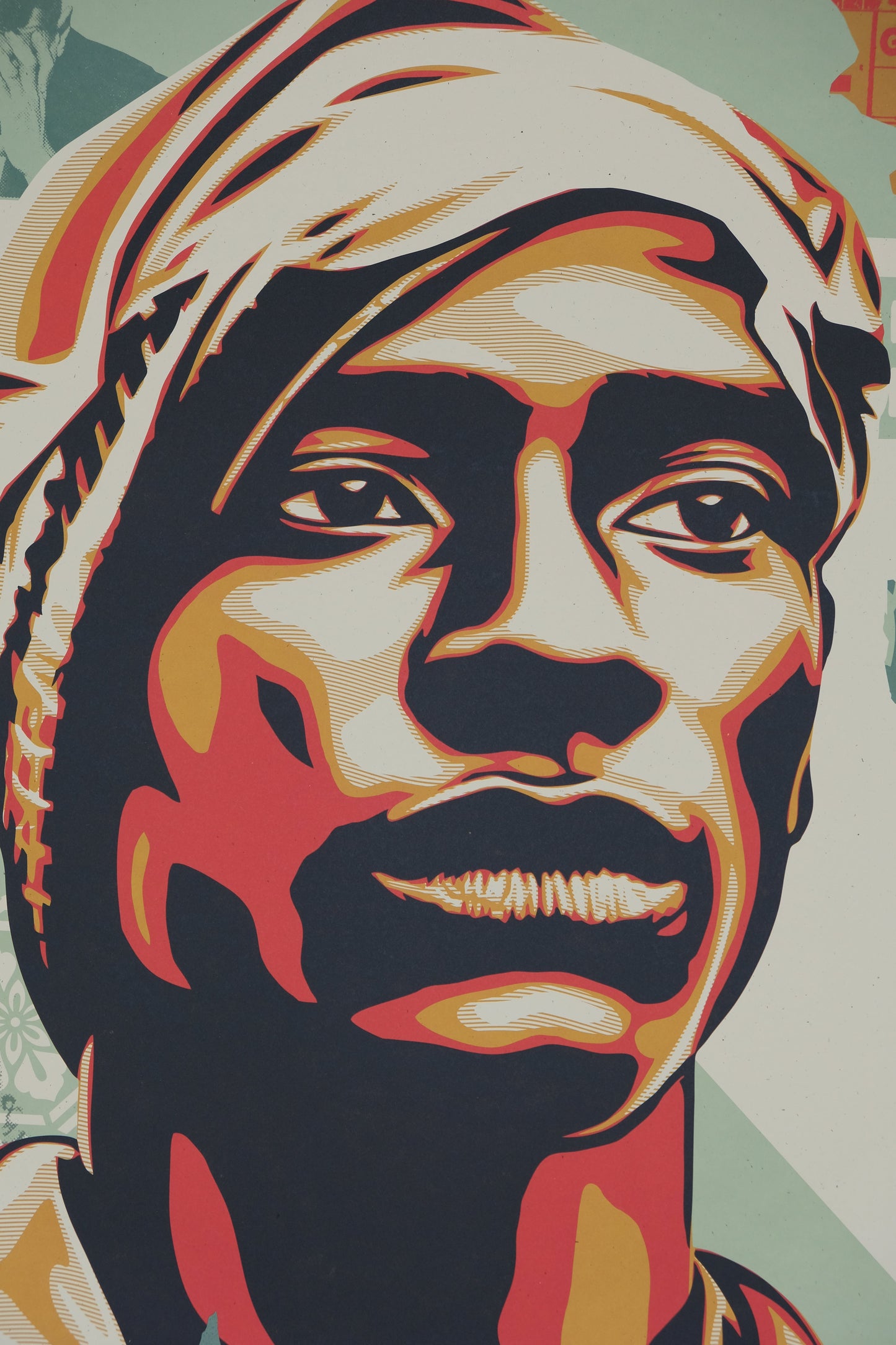 Shepard FAIREY (OBEY) : Voting Rights Are Human Rights - Lithographie originale signée