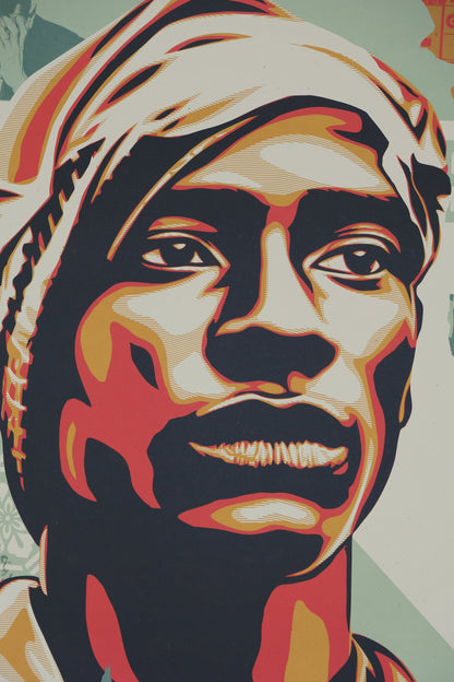 Shepard FAIREY (OBEY) : Voting Rights Are Human Rights - Lithographie originale signée