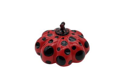 Yayoi KUSAMA : Red Pumpkin - Sculpture originale