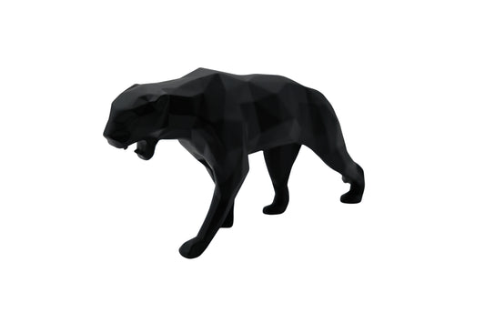 Richard ORLINSKI : Panther Spirit (Matte Black edition) - Sculpture originale
