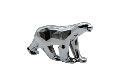 Richard ORLINSKI : Ours Pompon (Silver edition) - Sculpture originale