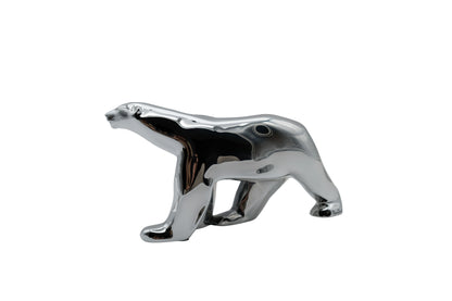 Richard ORLINSKI : Ours Pompon (Silver edition) - Sculpture originale