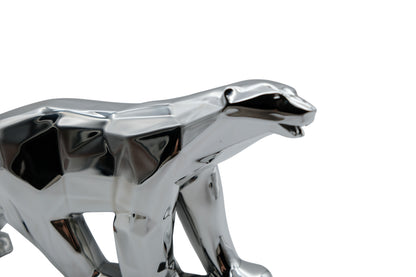 Richard ORLINSKI : Ours Pompon (Silver edition) - Sculpture originale