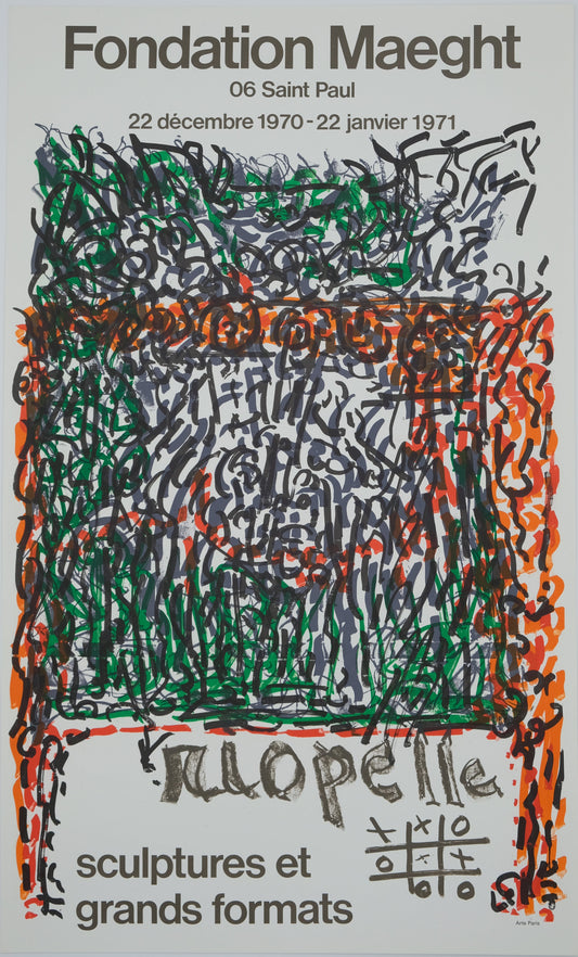 Jean Paul RIOPELLE : Sculptures et grands formats - Lithographie originale signée