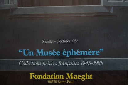 René MAGRITTE : Hommes aux chapeaux - Affiche originale
