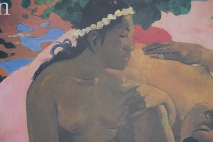 Paul GAUGUIN : Nu sur la plage - Affiche originale