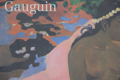 Paul GAUGUIN : Nu sur la plage - Affiche originale