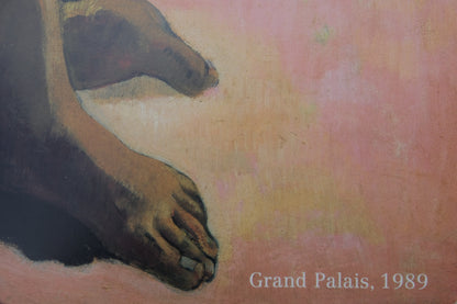 Paul GAUGUIN : Nu sur la plage - Affiche originale
