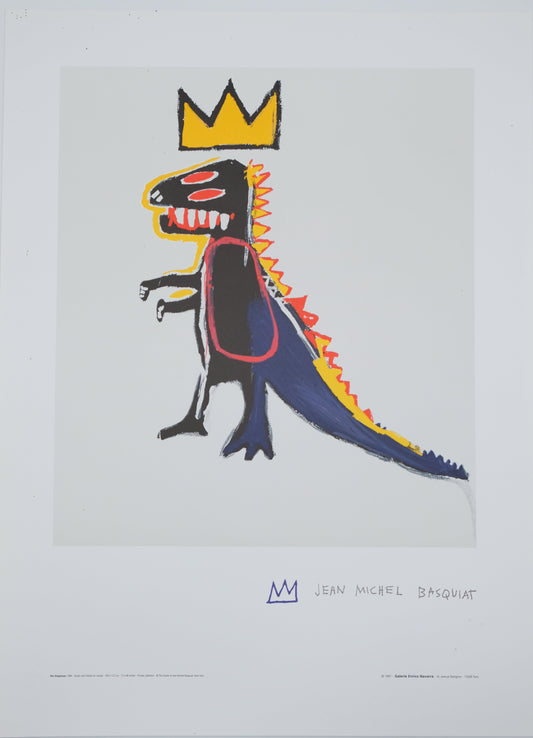 Jean Michel BASQUIAT : Pez Dispenser - Lithographie signée