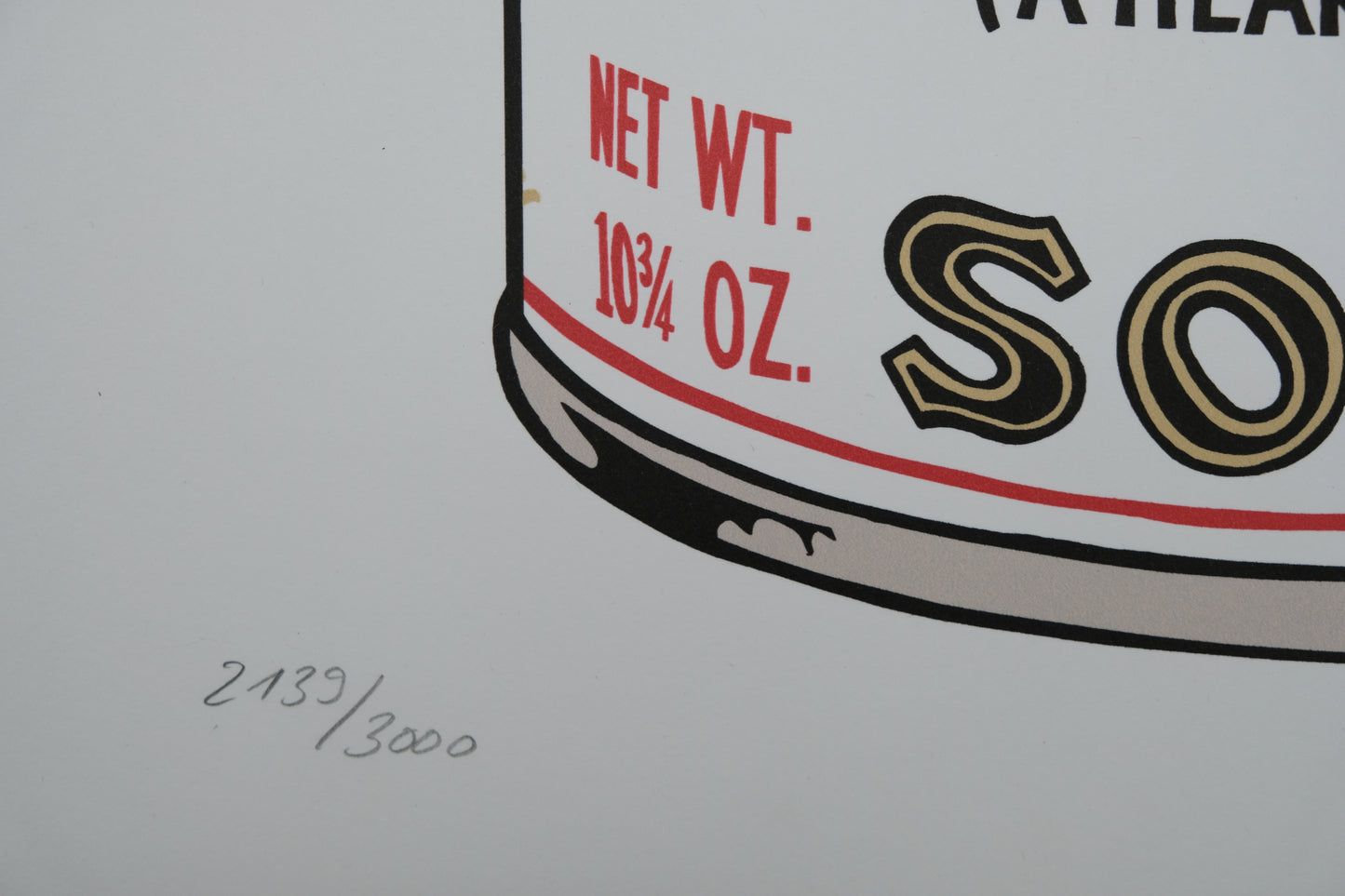 Andy WARHOL : Campbell's Scoth Broth Soup - Lithographie signée