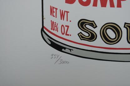 Andy WARHOL : Campbell's Chicken'n dumplings soup - Lithographie signée