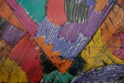 Jim DINE : Le coeur - Affiche originale