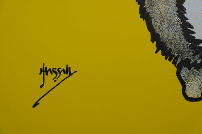 John HASSALL : The wild rabbit  - Affiche originale signée
