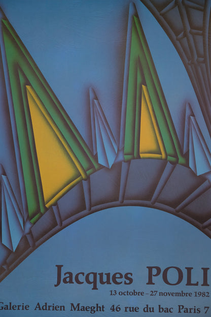 Jacques POLI : Chrysler Building, New York - Affiche originale