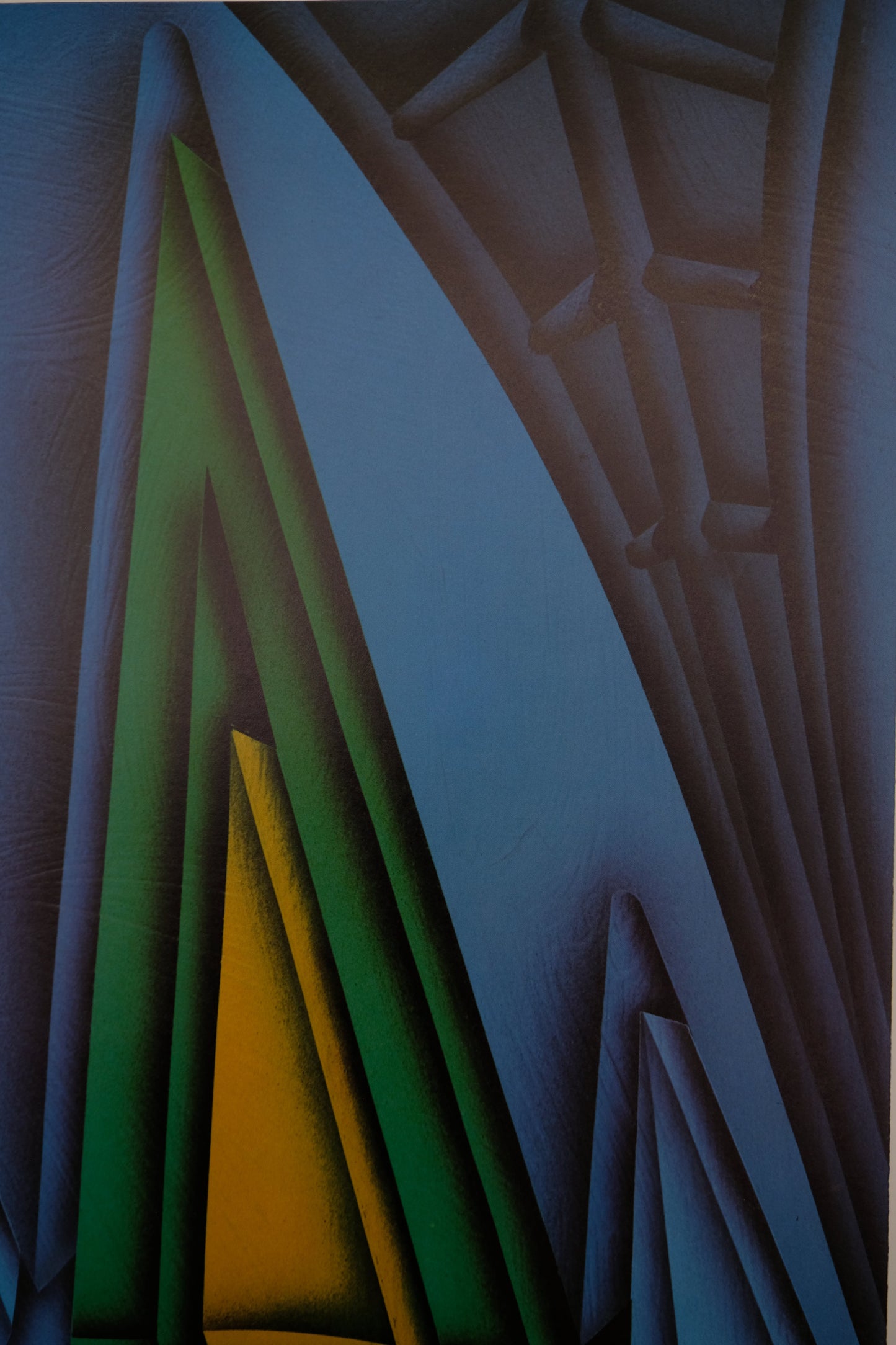 Jacques POLI : Chrysler Building, New York - Affiche originale