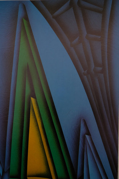 Jacques POLI : Chrysler Building, New York - Affiche originale