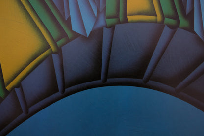 Jacques POLI : Chrysler Building, New York - Affiche originale