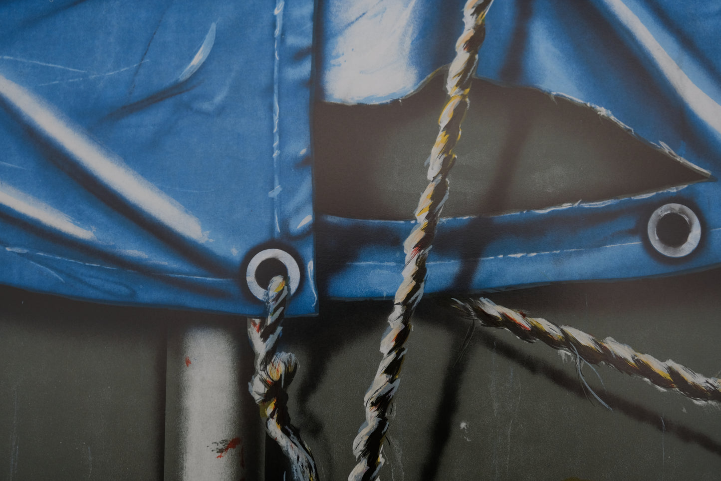 Peter KLASEN : Serrage lock - Affiche originale