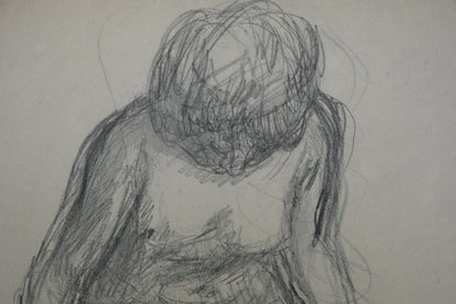 Pierre BONNARD : Femme nue agenouillée - Affiche originale signée