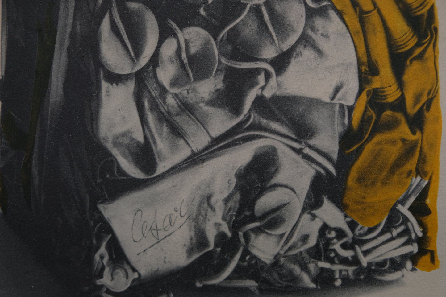 CESAR : Compression - Lithographie originale signée