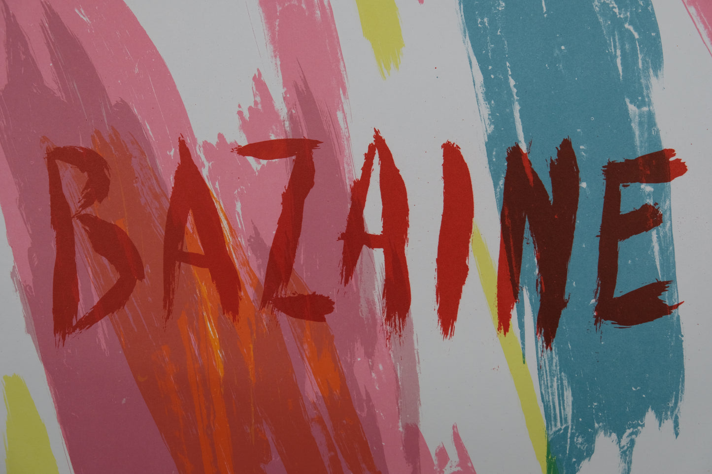 Jean René BAZAINE : Expo 1970 - Lithographie originale signée
