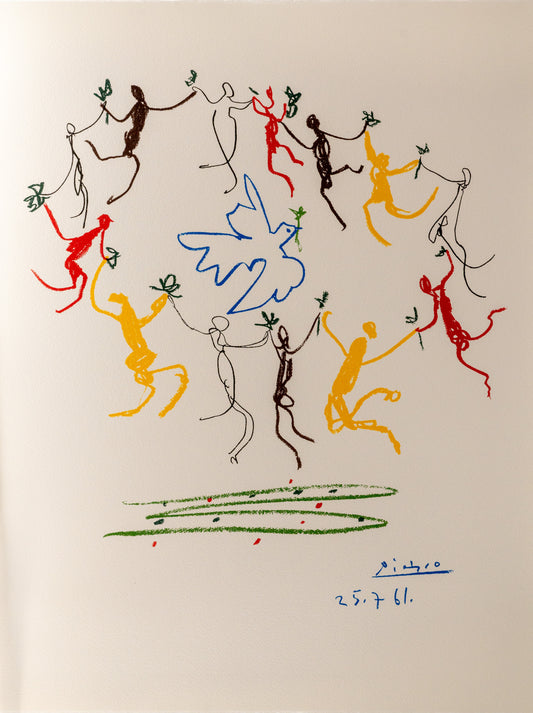 Pablo PICASSO : Ronde de la jeunesse - Lithographie signée
