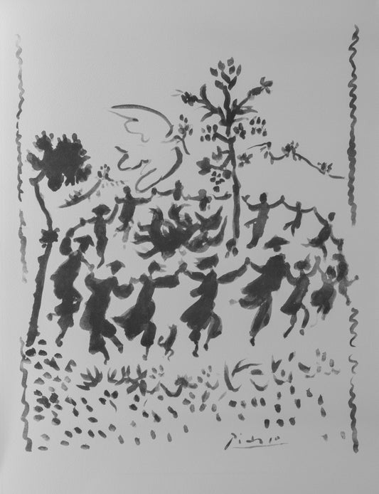 Pablo PICASSO : Vive la Paix - Lithographie signée