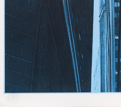 Jacques MONORY : Skycrapers - Sérigraphie originale signée