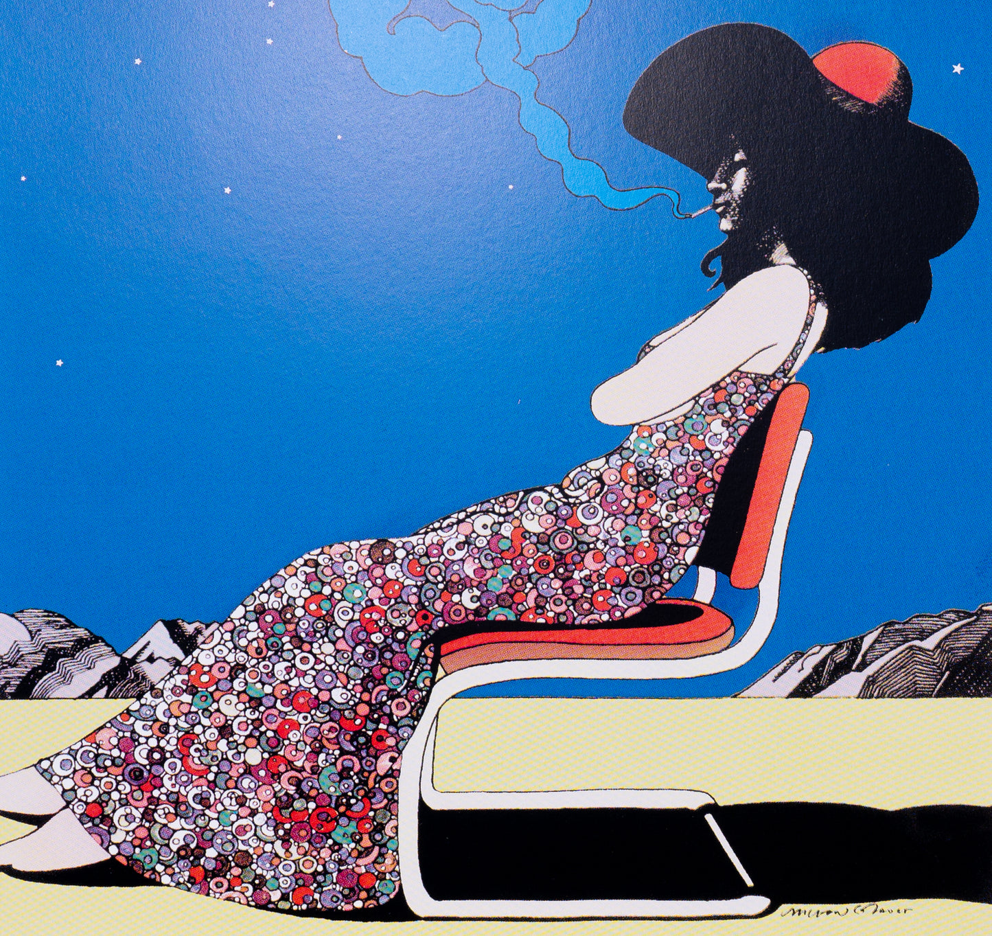 Milton GLASER : Montreux jazz - Affiche signée